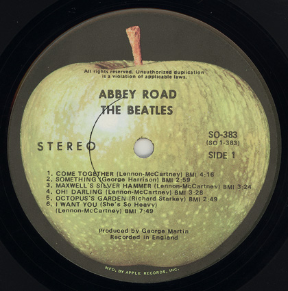 L@@K The Beatles Grey Satin Neck Tie Abbey Road Apple records 