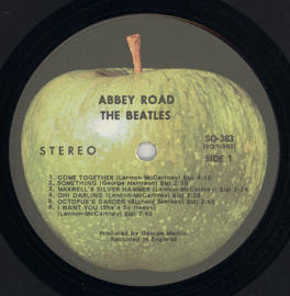 The Beatles Abbey Road Vinyl Sticker